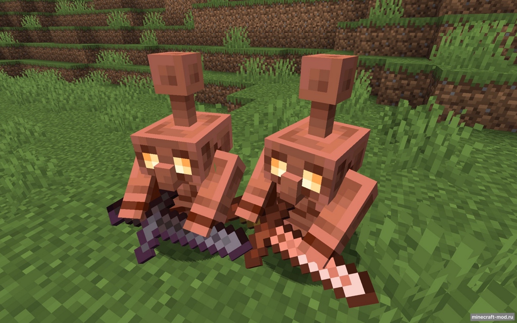 Мод Copper Companions для Minecraft 1.21.9