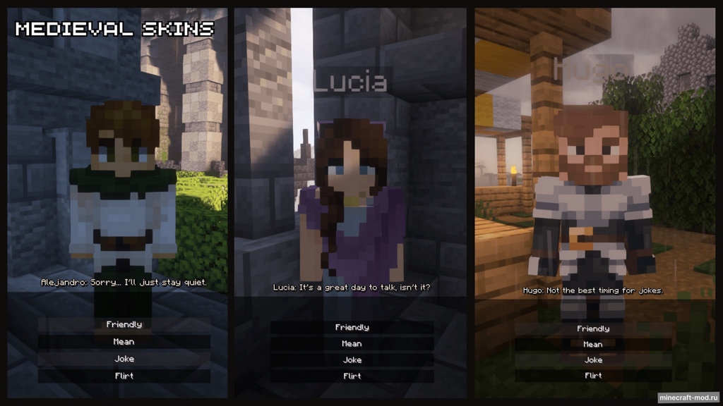 Мод Villagers Reborn для Minecraft 1.21.1