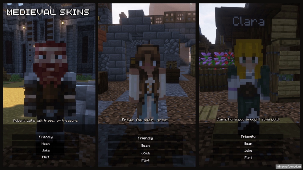 Мод Villagers Reborn для Minecraft 1.21.1