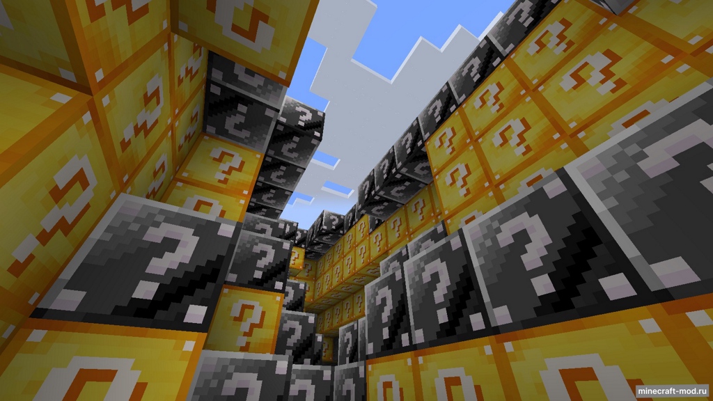 Мод Almost Enough Lucky Blocks для Minecraft 1.20.1