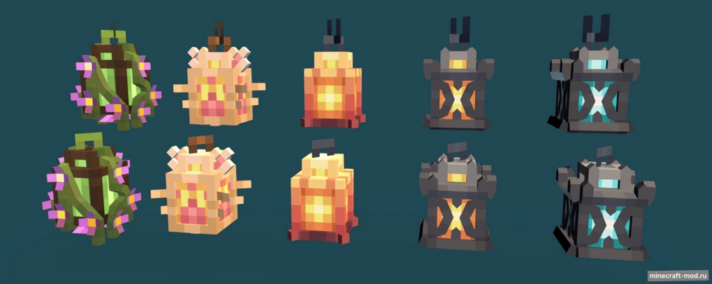 Мод Any Lanterns! для Minecraft 1.21.1, 1.20.1, 1.19.4,  ...