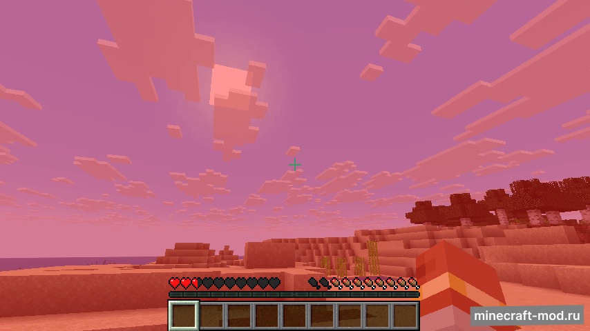 Мод ScreenEffects для Minecraft 1.21.8