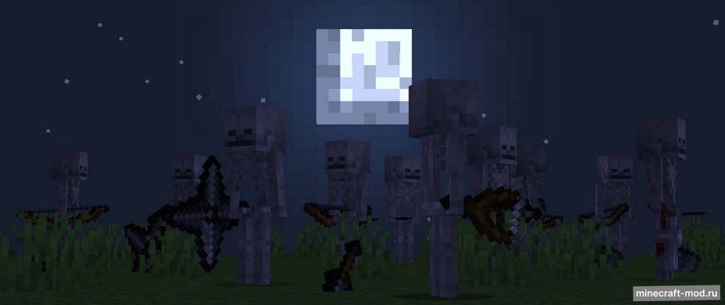 Мод Jaam's Weaponry для Minecraft 1.20.1