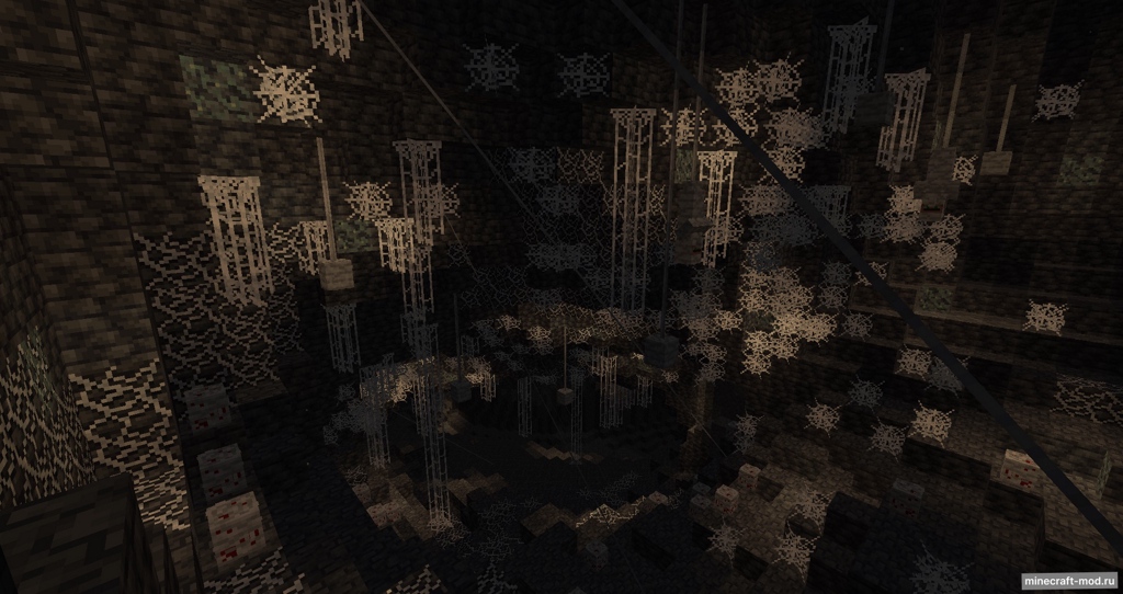 Мод Better Arachnophobia для Minecraft 1.20.1, 1.19.4, 1.19.2