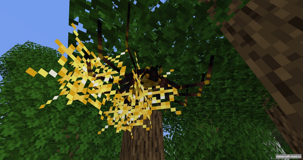 Мод Better Arachnophobia для Minecraft 1.20.1, 1.19.4, 1.19.2