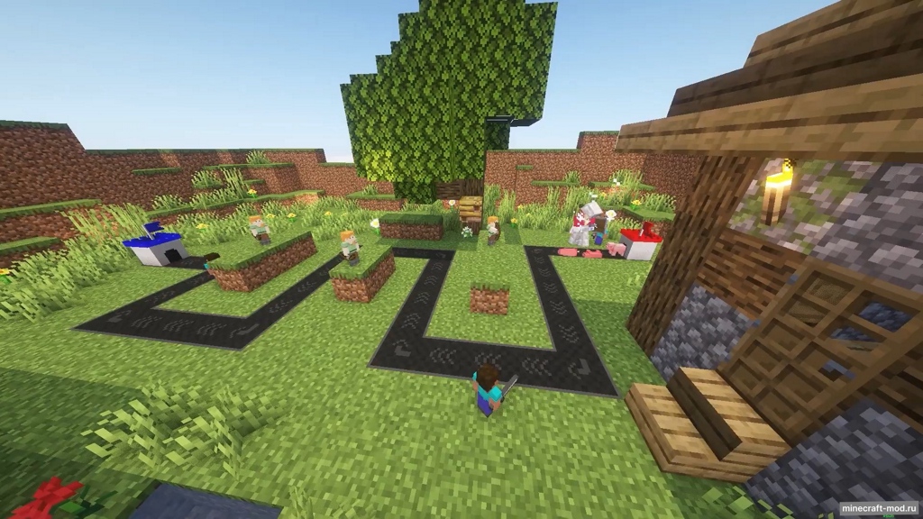 Мод Craft Defense для Minecraft 1.21.1