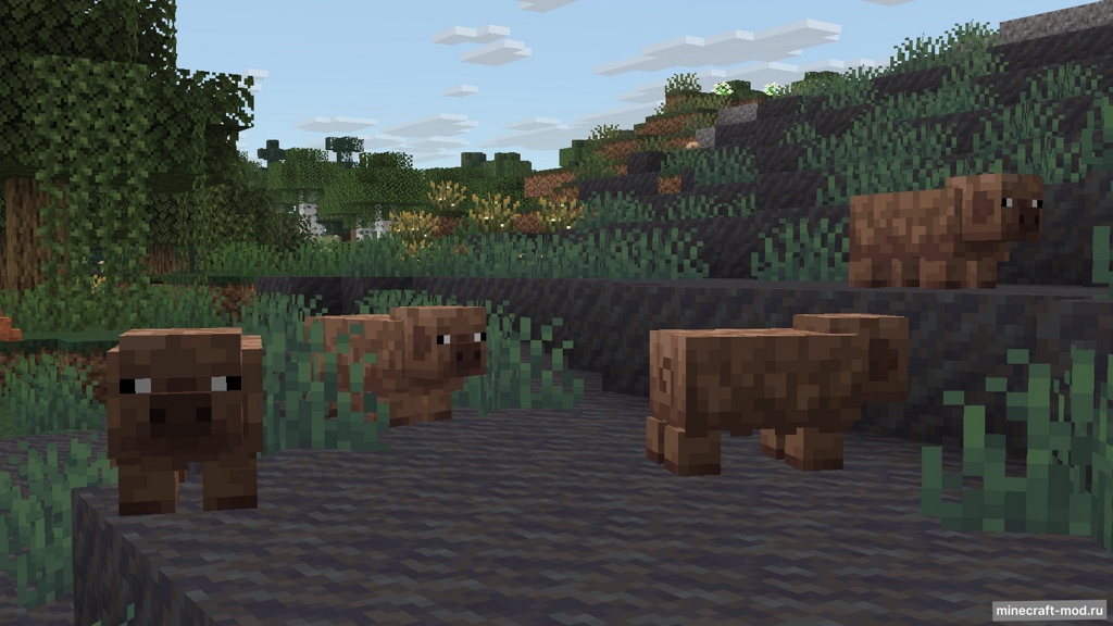 Мод ButterBee для Minecraft 1.21.10, 1.21.9, 1.21.8,  ...