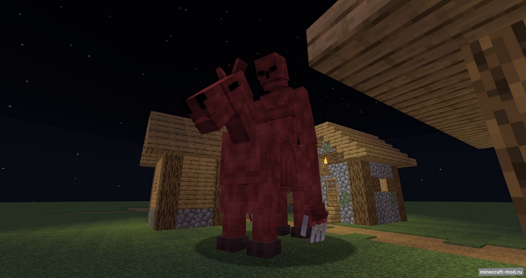 Мод SCP-3456, Orcadian Horseman для Minecraft 1.20.1, 1.19.4, 1.19.2