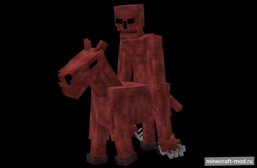 Мод SCP-3456, Orcadian Horseman для Minecraft 1.20.1, 1.19.4, 1.19.2