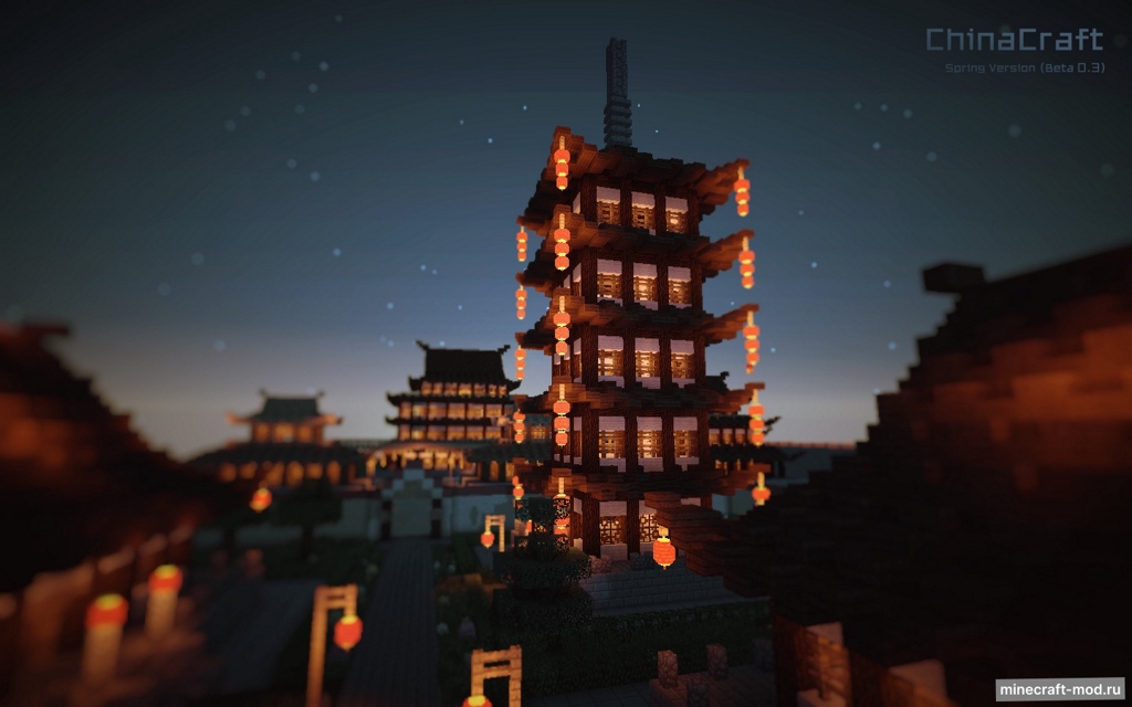 Мод ChinaCraft для Minecraft 1.7.10