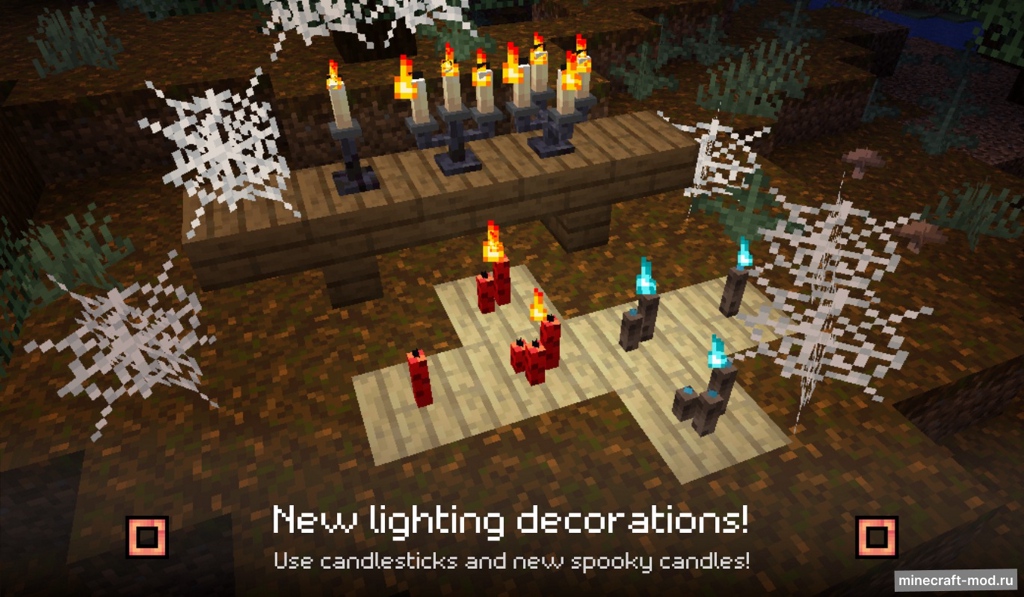 Мод Seasonal Decorations для Minecraft 1.21.1, 1.20.1