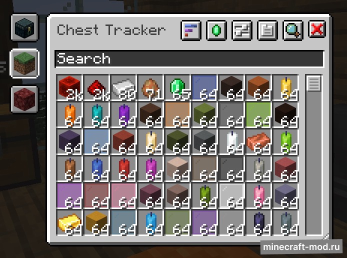 Мод Chest Tracker (Unofficial port) для Minecraft 1.21.10, 1.21.9