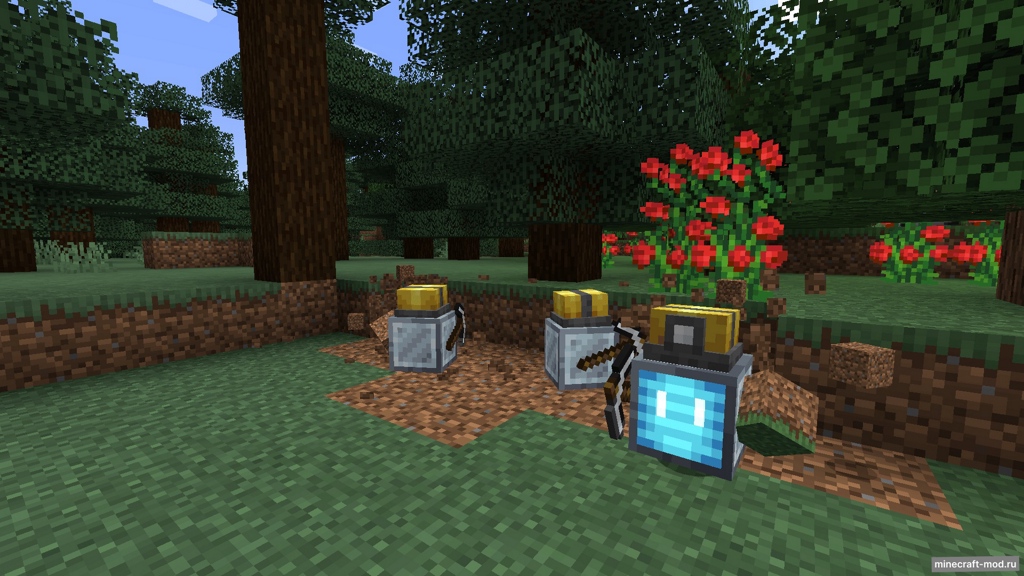 Мод Block Bots для Minecraft 1.20.1 fabric