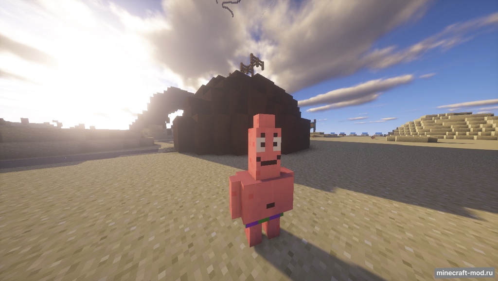 Мод SpongeBob SquarePants для Minecraft 1.8.9, 1.7.10