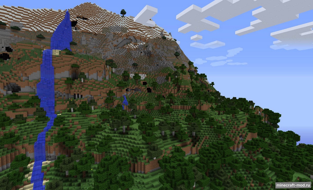 Мод Alternate Terrain Generation для Minecraft 1.11.2, 1.10.2, 1.7.10,  ...