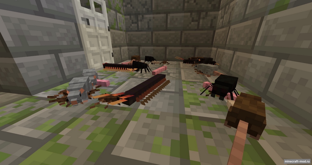 Мод SCP-027, The Vermin God для Minecraft 1.20.1, 1.19.4, 1.19.2