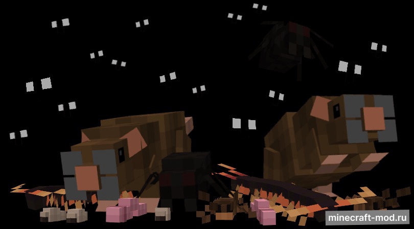 Мод SCP-027, The Vermin God для Minecraft 1.20.1, 1.19.4, 1.19.2