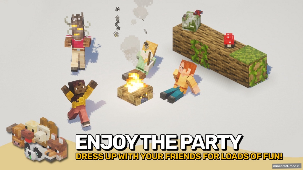 Мод All The Heads для Minecraft 1.21.10, 1.21.8