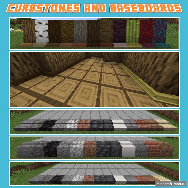 Мод Aesthetic Edges для Minecraft 1.21.1, 1.20.1, 1.19.4,  ...