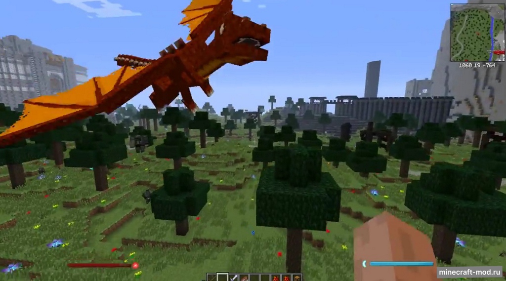 Мод Smaug для Minecraft 1.7.10