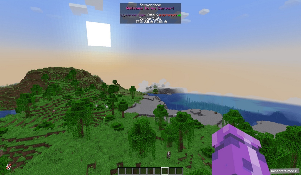 Мод Stopwatch Server Utilities: Chat & TAB для Minecraft 1.21.1 neoforge