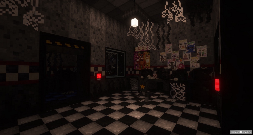 Мод FNaF's UNIVERSE/FANVERSE для Minecraft 1.20.1, 1.19.4, 1.19.2,  ...