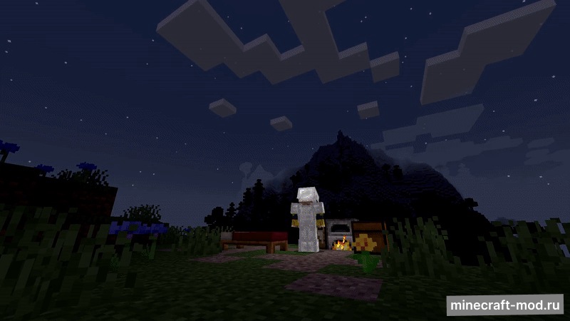 Мод SleepWarp (Updated) для Minecraft 1.21.10, 1.21.9, 1.21.8,  ...