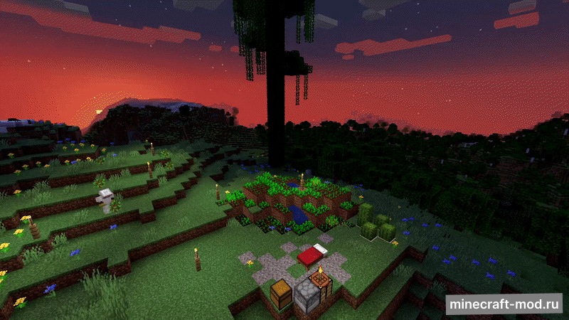 Мод SleepWarp (Updated) для Minecraft 1.21.10, 1.21.9, 1.21.8,  ...