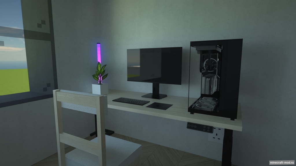 Мод NhatJS's Furniture для Minecraft 1.21.10, 1.21.9, 1.21.8,  ...