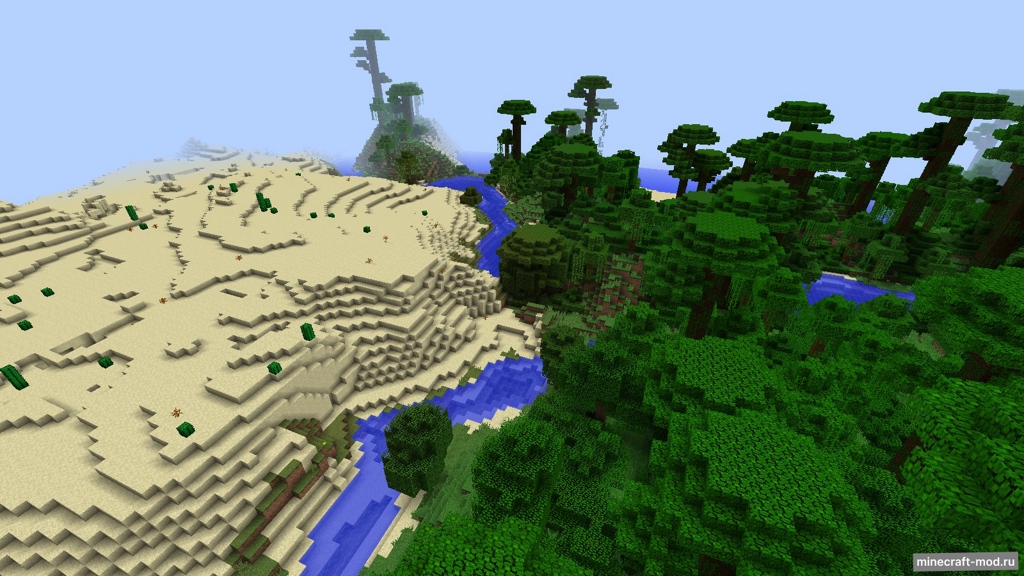 Мод Better Biome Blend Continued для Minecraft 1.12.2 forge