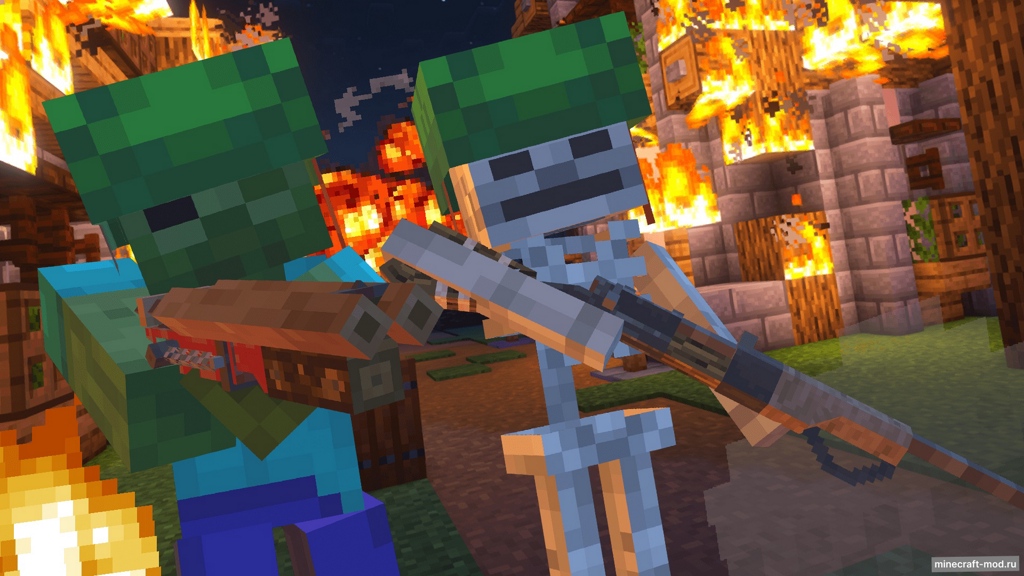 Мод Just Enough Guns для Minecraft 1.20.1, 1.20, 1.19.4,  ...