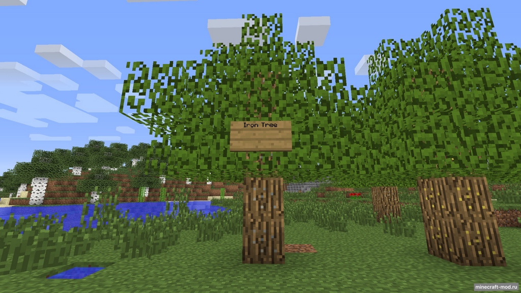 Мод TreeOres для Minecraft 1.11.2, 1.10.2, 1.9.4,  ...