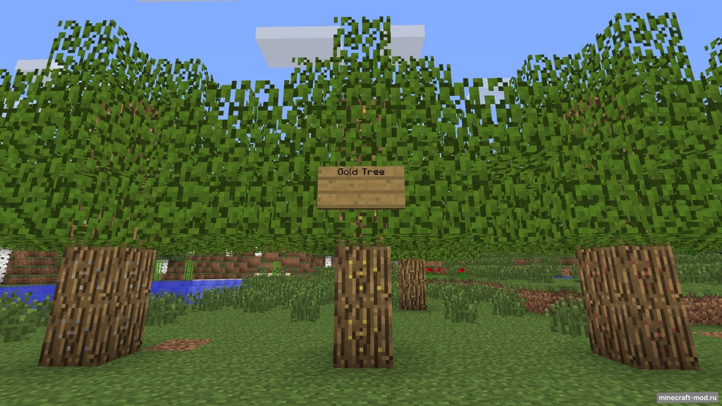 Мод TreeOres для Minecraft 1.11.2, 1.10.2, 1.9.4,  ...