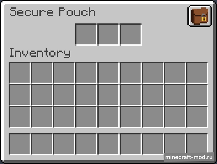 Мод Secure Pouch для Minecraft 1.20.1 forge