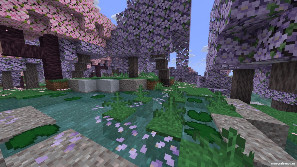 Мод Blossoming Season для Minecraft 1.21.8 neoforge