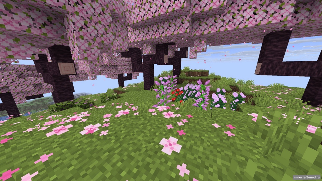 Мод Blossoming Season для Minecraft 1.21.8 neoforge