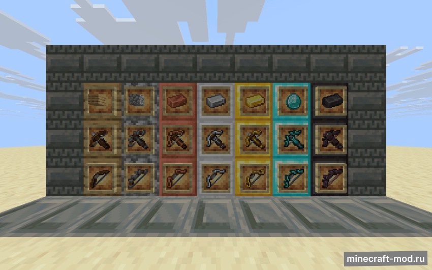 Мод Extra Bows: Restrung для Minecraft 1.21.10, 1.21.9, 1.21.1,  ...