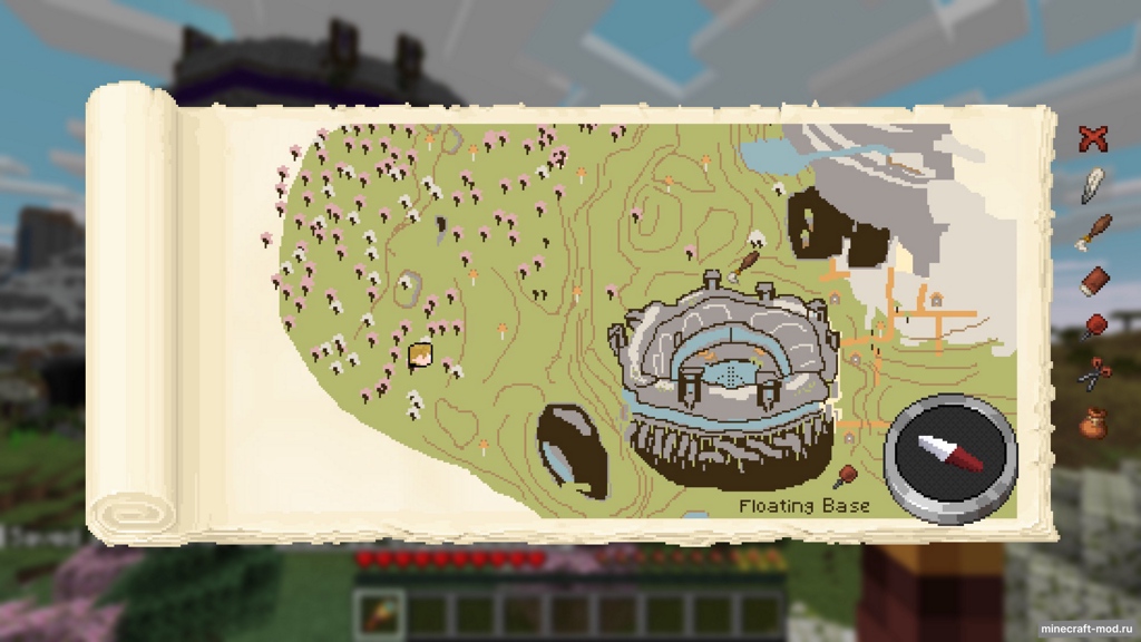 Мод Mapwright для Minecraft 1.21.1