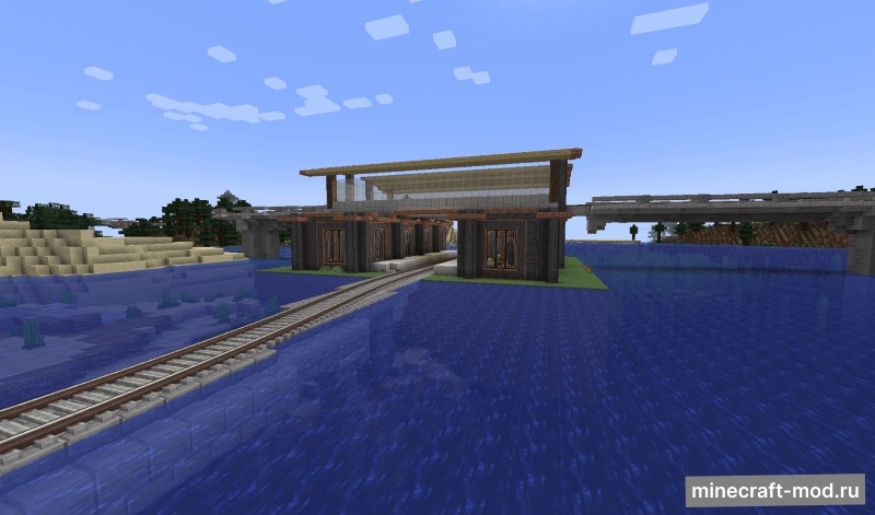 Мод TongDa Railway для Minecraft 1.21.1 neoforge
