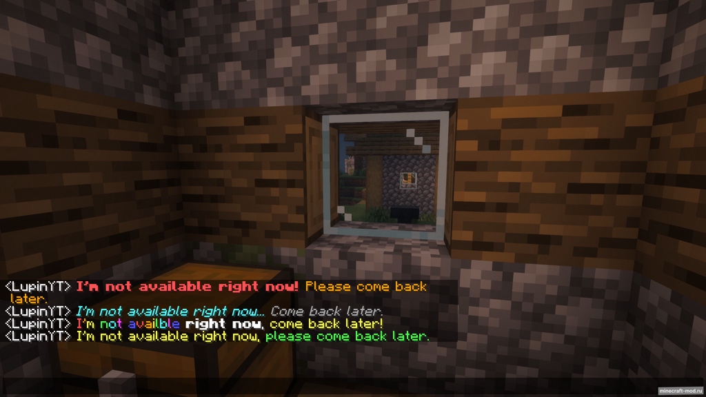 Мод Unlocked Typing для Minecraft 1.21.10, 1.21.9, 1.21.1,  ...