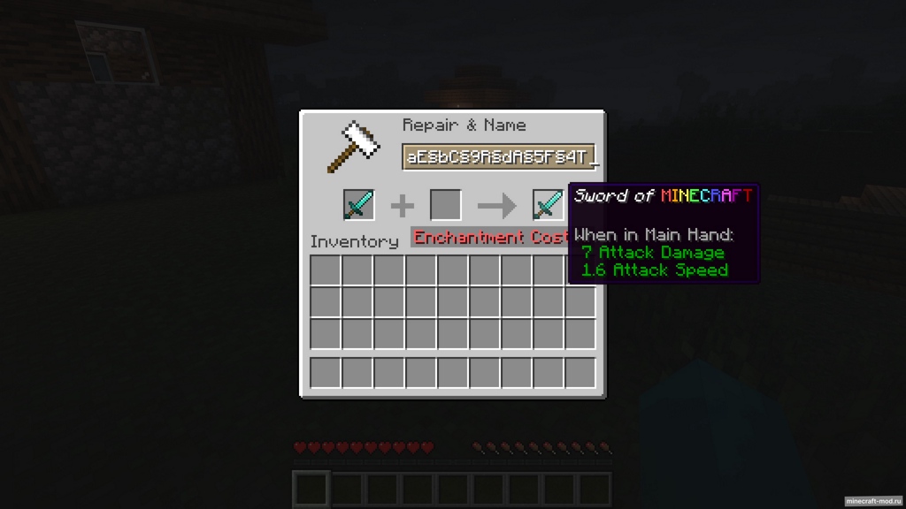 Мод Unlocked Typing для Minecraft 1.21.10, 1.21.9, 1.21.1,  ...