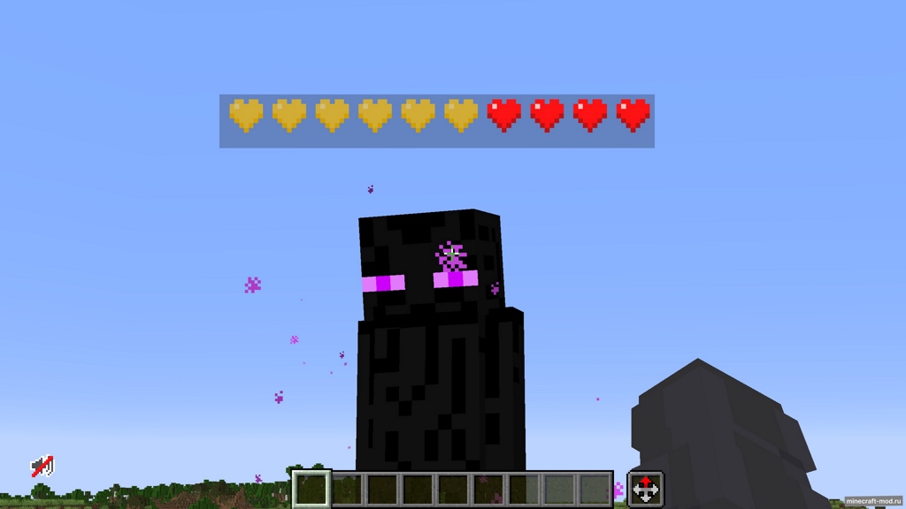 Мод Mob Hearts для Minecraft 1.21.10, 1.21.9