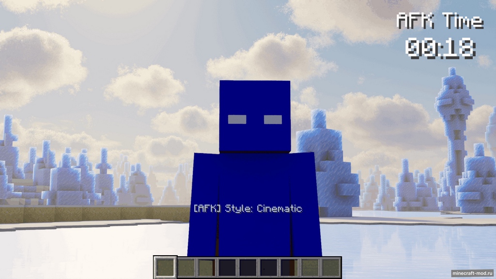 Мод AFKStation для Minecraft 1.21.10 fabric