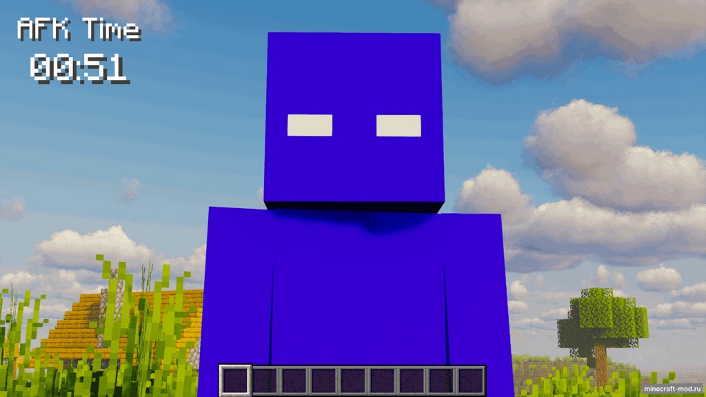 Мод AFKStation для Minecraft 1.21.10 fabric
