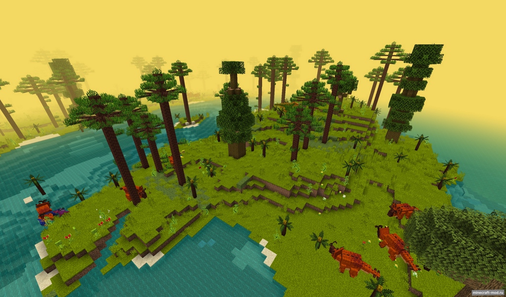 Мод Dimensions of Alex's Caves для Minecraft 1.20.1 forge