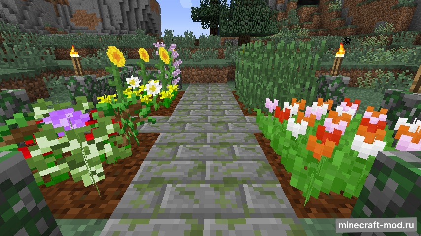 Мод GardenStuff для Minecraft 1.12, 1.7.10