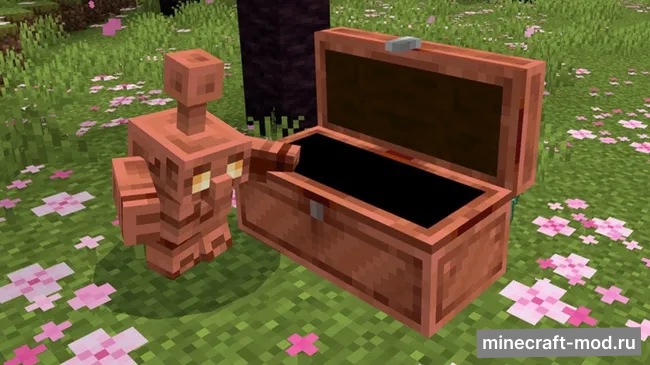 Мод Copper Golem Legacy для Minecraft 1.21.1, 1.20.1