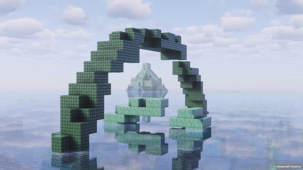 Мод Sunken Spires для Minecraft 1.21.10, 1.21.9, 1.21.8,  ...