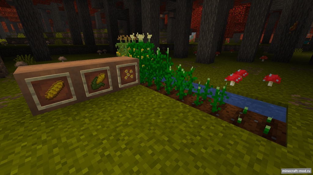 Мод NiBS Maple Forest для Minecraft 1.21.8 neoforge