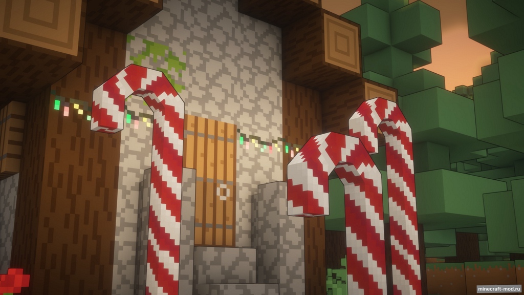 Мод Santa's Delight для Minecraft 1.21.10